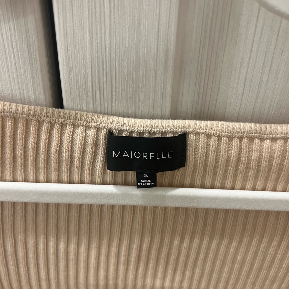 MAJORELLE Salone Sweater in Almond - Picture 3 of 5
